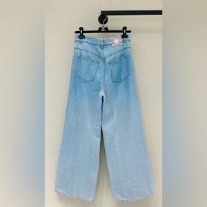 Chanel 24C Wide Leg Jeans In Blue; Size 38 (New with Tag) - Made In Italy